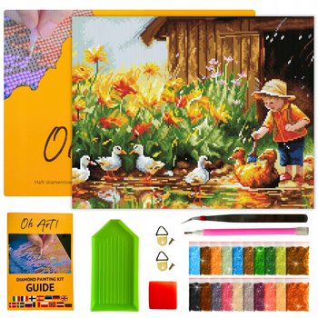 Haft Diamentowy dla zaawansowanych Zestaw Diamond Painting 40x50 Mozaika - Oh Art!