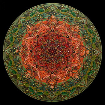 Haft diamentowy Mandala wyciszająca - EZOTERRA