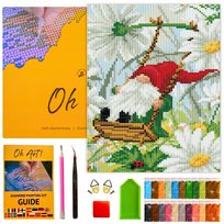 Haft Diamentowy z Ramką Zestaw Diamond Painting dla dzieci 20x30 Mozaika