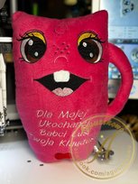 Haftowana Maskotka Kubek Personalizacja -013