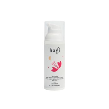 Hagi, Power Zone, Naturalny Krem Przeciwzmarszczkowy Na Noc, 50 Ml - Hagi