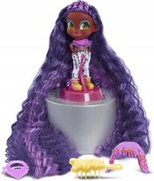 Hairdorables HAL00000 Lalka Hair Kali FIOLETOWA z mega długimi włosami 25cm