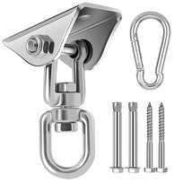 Hak sufitowy mocowanie sufitowe uchwyt do montażu huśtawki hamaka zestaw do mocowania fotela + 4 śruby