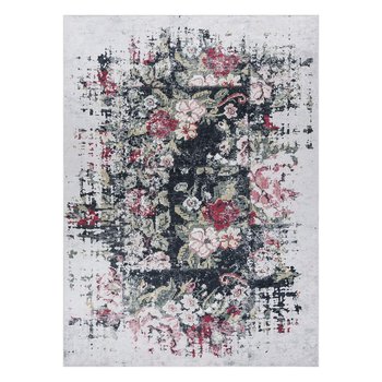 HAKANO, Dywan krótkowłosy ARLEN FLOWERS, biały, styl abstrakcyjny 80x150 cm  - HAKANO
