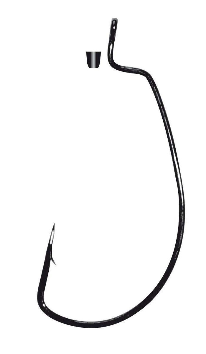 Gamakatsu EEL Needle (Hineri) - No. 10, Brown, 17.7 Inch Total Length, Pack Of 19 Hooks - View #2