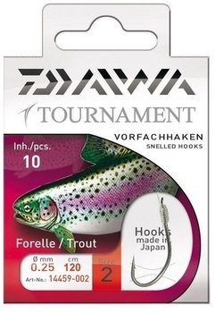 Haki z przyponami Daiwa Tournament Pstrąg nr 8 - 8 - Daiwa