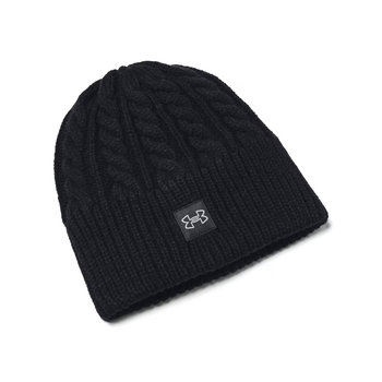 Halftime Cable Knit Beanie czapka czarna - Under Armour