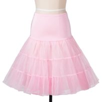 Halka retro tiulowa PIN UP tutu pod sukienkę unosząca różowa pastelowy pudrowy róż Halka retro tiulowa PIN UP tutu pod sukienkę unosząca czerwona XL/XXL Wonderlandia