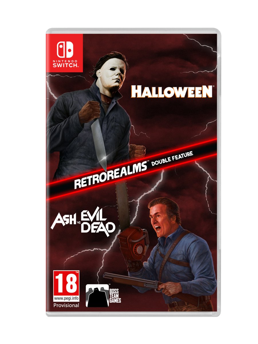 Halloween And Ash Vs Evil Dead RetroRealms Double Feature - WayForward ...