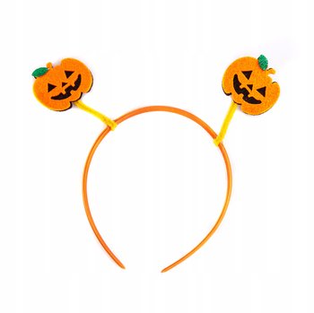 Halloween Pomarańczowa Opaska Do Włosów Dynia - Midex
