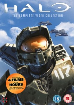 Halo: The Complete Video Collection (brak polskiej wersji językowej) - Mashimo Koichi, O'Connor Frank, Yamazaki Hiroshi, Kirby Ian, Futamura Hideki, Oshii Mamoru, Nishio Daisuke, Sawai Koji, Aramaki Shinji, Kyouda Tomoki, Hendler Stewart, Kanno Toshiyuki, Muraki Yasushi