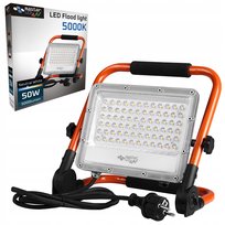 Halogen budowlany z rączką 72 LED SMD Germi przenośny 230V/50W/5000K