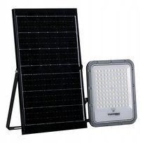 HALOGEN LED Z CZUJNIKIEM LAMPA 200W panel fotowoltaiczny SOLARNY PILOT