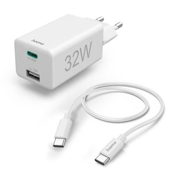 Hama 32W sieciowa + kabel USB-C - Hama