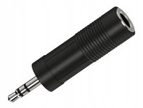 Hama Adapter Jack 3,5 Wt. - Jack 6,3 Stereo Gn.