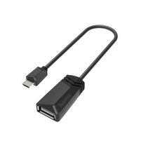 Hama - adapter micro USB - USB-A 2.0 GNIAZDO, czarny - 