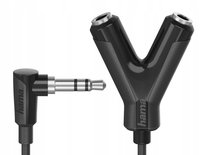 Hama Adapter Wtyk Jack 3,5 - 2 X Jack 3,5 Gniazdo