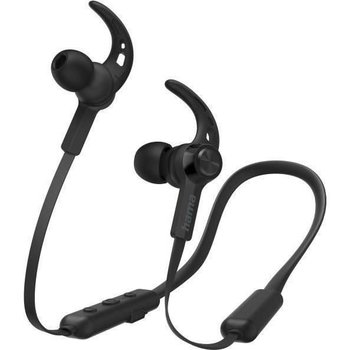 Hama Freedom Neck Kopfhörer Kabellos Ohrbügel - im Ohr Anrufe/Musik Bluetooth Schwarz () - 00184122 - Inny producent