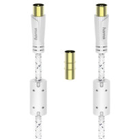 Hama kabel antenowy 120dB biały 3m 1122447 Hama