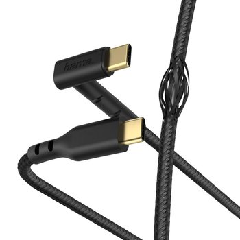 HAMA, Kabel Ładujący/Data "Stand" Type-C - Type-C, 1,5M, Czarny - Hama