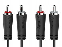 Hama Kabel Przedłużacz 2 X Cinch - 2 X Cinch 1,5M
