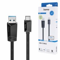 Hama KABEL USB 3.2 GEN2 USB-C na USB-A 10 Gbit/s 1m ładowanie i transfer