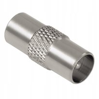 Hama ŁĄCZNIK kabla antenowego Coax ekranowany