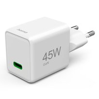 HAMA ładowarka sieciowa GaN PD/QC Spermini 45W biała