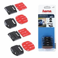 Hama mocowania do GoPro zestaw samoprzylepne uchwyty taśma 3M na kask