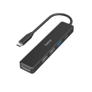 Hama, Multiport Usb-C-5 Portów, 3X Usb-A, Usb-C, Hdmi - Hama Polska