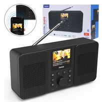 Hama Radio cyfrowe DIR10 DAB+ Internet Bluetooth Aplikacja Wyświetlacz 2,4