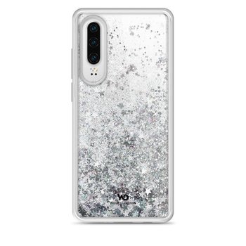 Hama White Diamonds Sparkle Case Huawei P30 Srebrne Gwiazdki - Hama