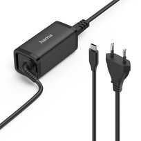 Hama Zasilacz Uniwersalny GaN do laptopa tableta konsoli USB-C 45W