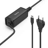 Hama Zasilacz Uniwersalny GaN do laptopa tableta konsoli USB-C 65W