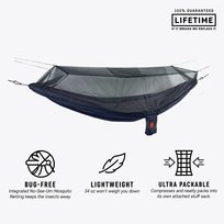 Hamak Grand Trunk Skeeter Beeter XT Mosquito Net Blue Grand Trunk