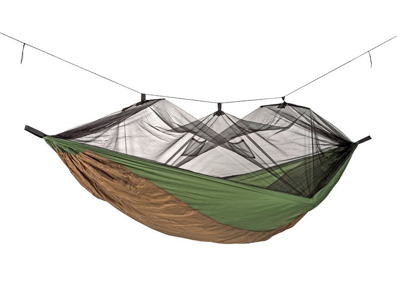 Hamak turystyczny AMAZONAS Adventure Moskito Hammock Thermo, brązowy
