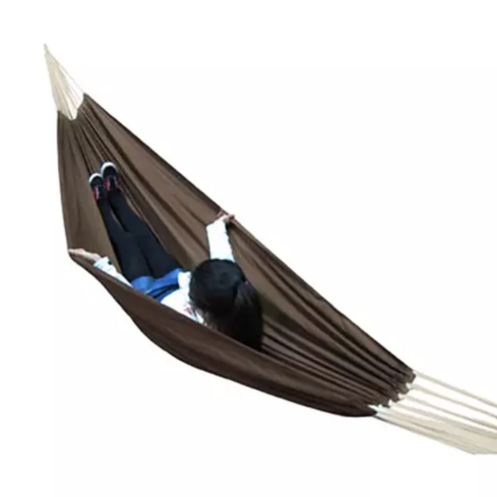 Hamak w kolorze brąz 260 x 150 cm