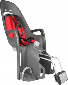 Hamax, Fotelik rowerowy Zenith Relax, szaro-czerwony - Hamax
