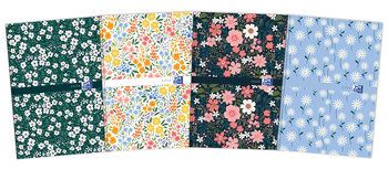 Hamelin, Kalendarz Oxford Flowers 12x18 Dzienny 2023/24  - Hamelin