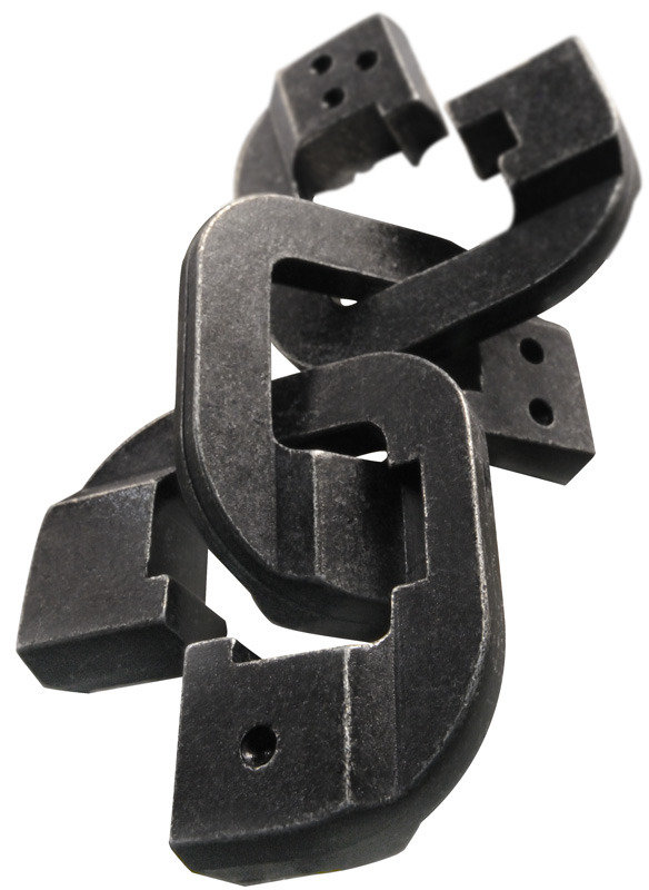 Hanayama, łamigłówka Huzzle Cast Chain, poziom 6/6