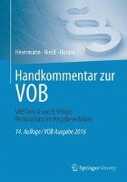Handkommentar zur VOB Heiermann Wolfgang, Mansfeld Lutz, Schuttpelz Erfried, Kuffer Johann, Kullack Andrea, Bauer Josef