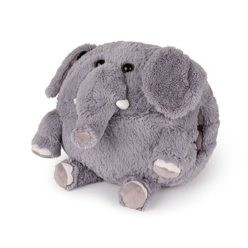 Handwarmer Elephant / Cozy Noxxiez - słoń maskotka - poduszka