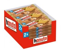 Hanuta, wafelek z kremem orzechowym, 18 x 44 g Ferrero