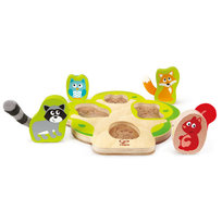 Hape, puzzle drewniane Mieszkańcy Drzewa Hape