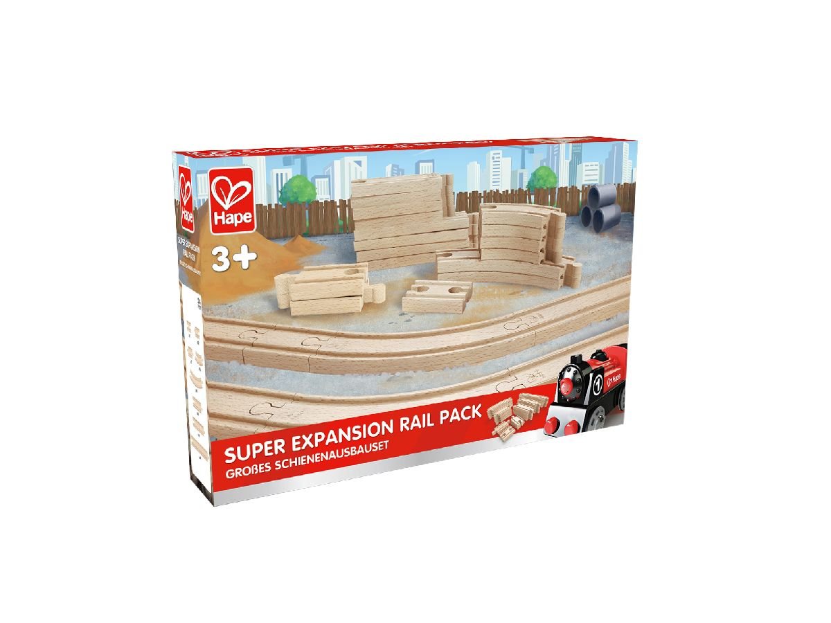 Hape, Train, tory kolejkowe, zestaw