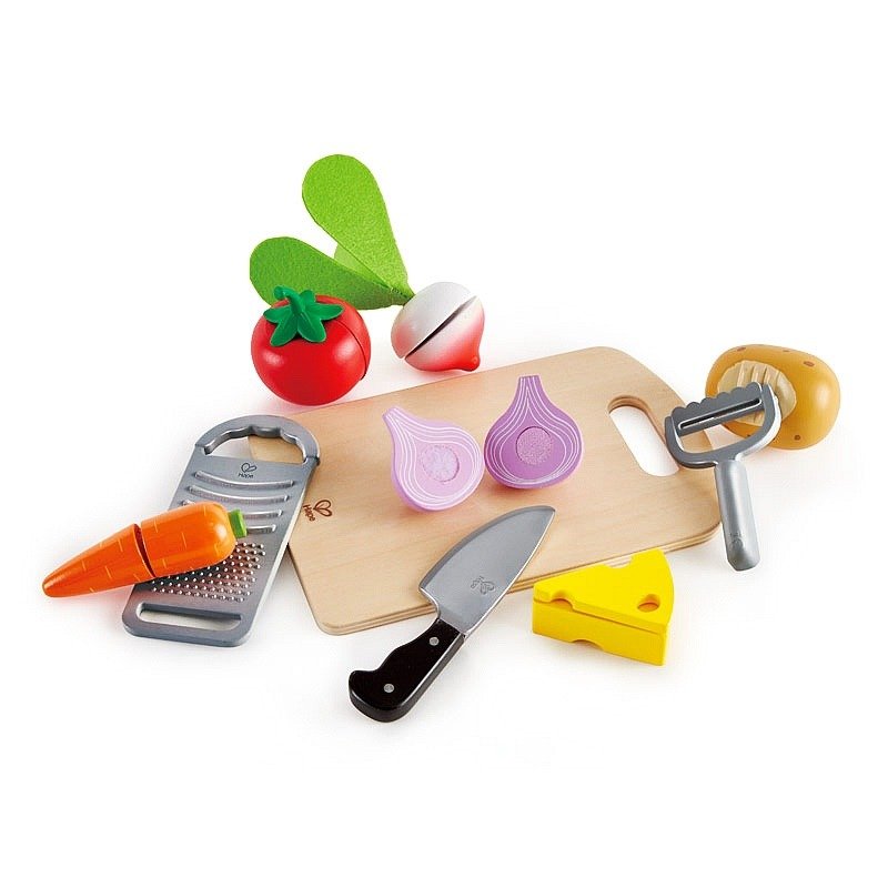 Hape, zabawka edukacyjna Zestaw przyborów kuchennych - Mistrz małej gastronomii