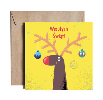 Happy Christmas - Greeting card by PIESKOT Polish Design - PIESKOT