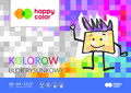 Happy Color, Blok rysunkowy kolorowy A4 - Happy Color