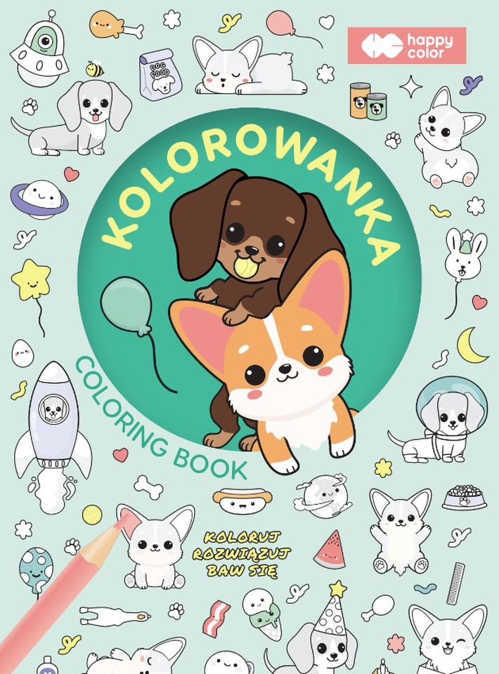 Happy Color, Kolorowanka Kapibara Kapi Fun, 90g, A5, 16 stron - GDD ...