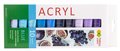 Happy Color, Zestaw farb akrylowych, odcienie niebieskiego, 10x12 ml&nbsp;-&nbsp;Happy Color